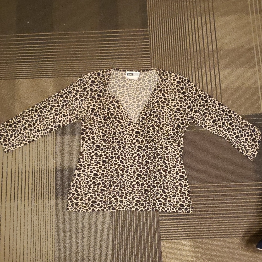Cheetah Print Shirt